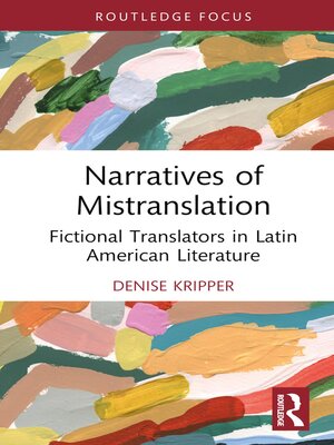 cover image of Narratives of Mistranslation